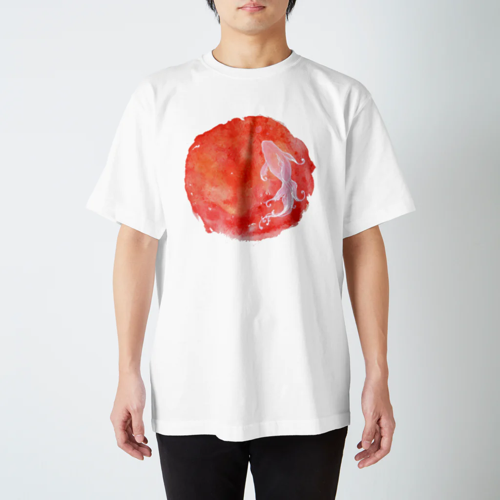 color+lifeの金魚 スタンダードTシャツ