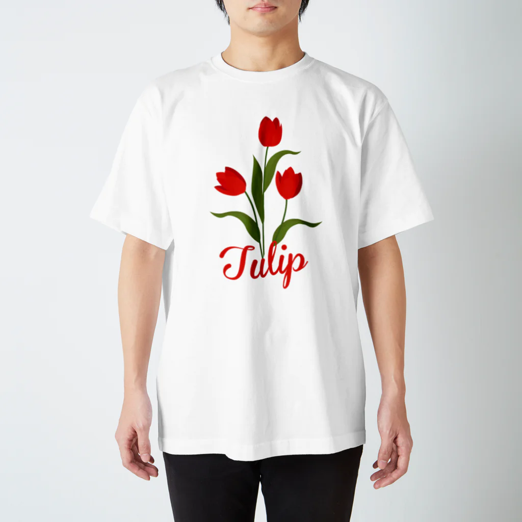 DRIPPEDのTULIP-チューリップ- スタンダードTシャツ