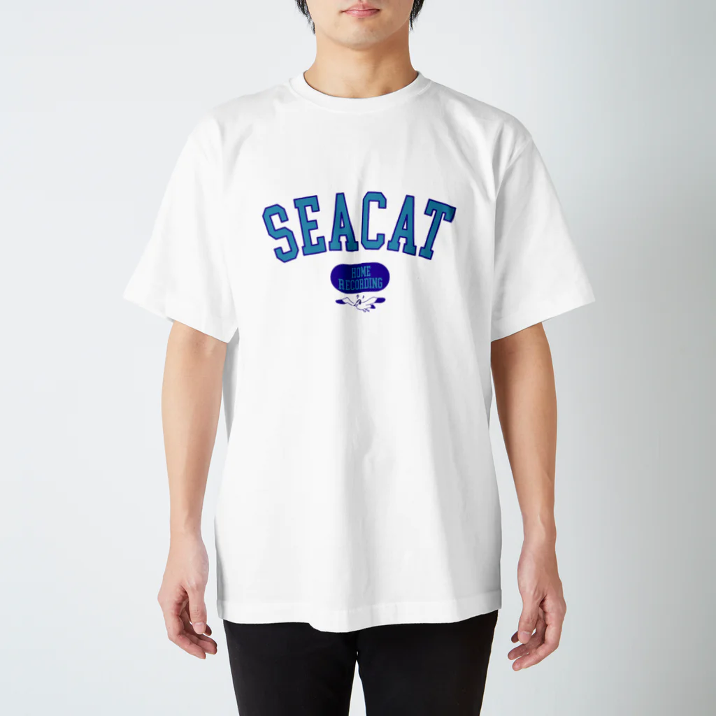 Sea Cat GoodsのSea Cat Music Vol.2 College Regular Fit T-Shirt