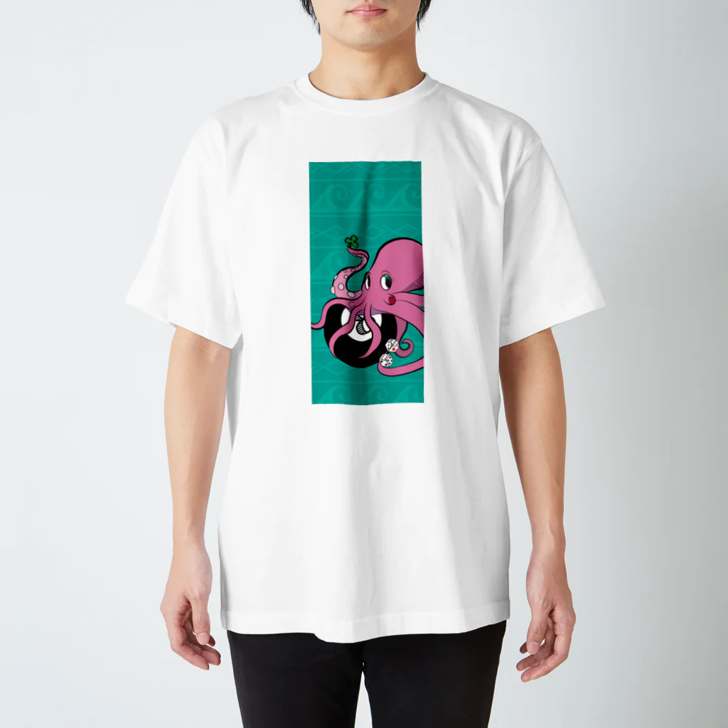 FunnyStinkyDesign co.のOcto_luck スタンダードTシャツ