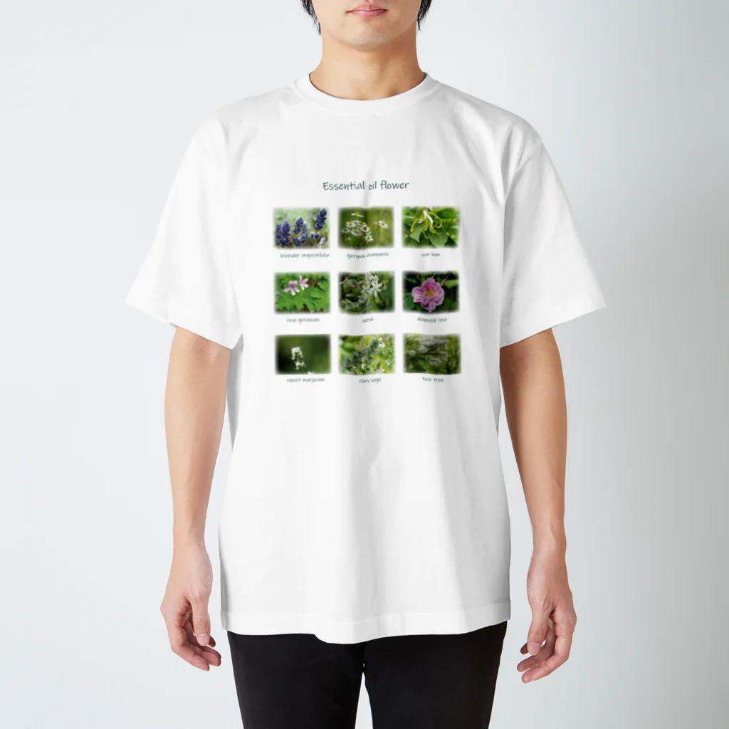 candy_mintのEssential oil flower スタンダードTシャツ