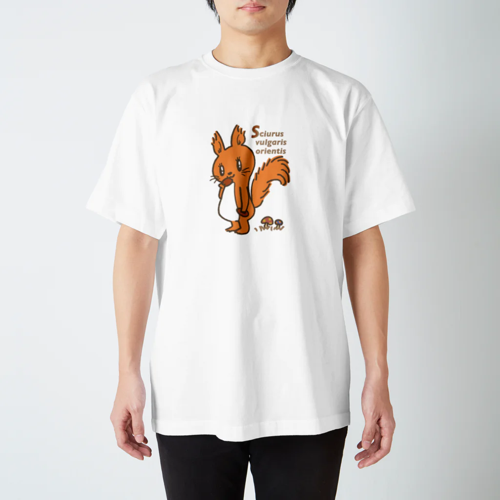 yuccoloのエゾリスちゃん Regular Fit T-Shirt