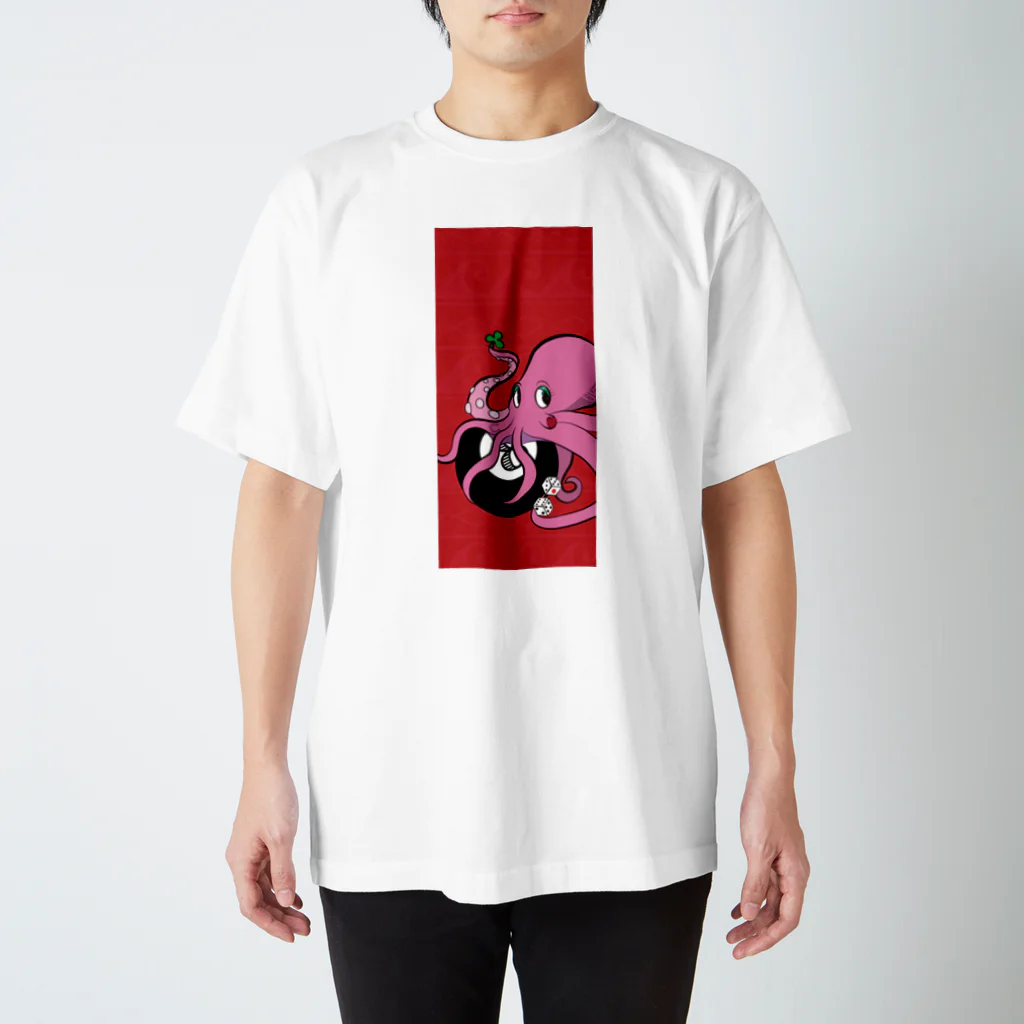 FunnyStinkyDesign co.のOcto_luck スタンダードTシャツ