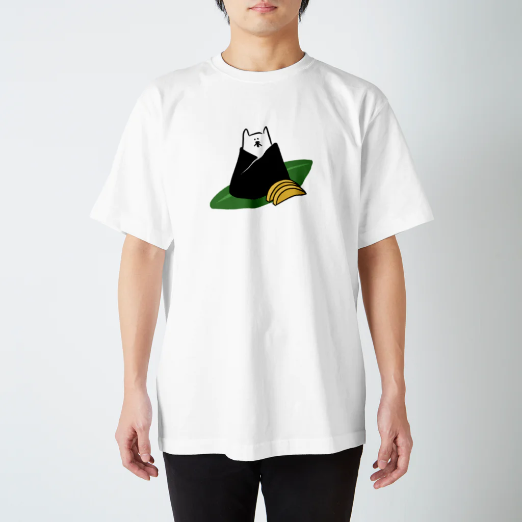 けちゃっぷごはんのお店のおにぎり猫 スタンダードTシャツ