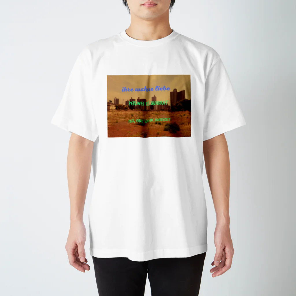 月華の80年代のレコードジャケット写真 Regular Fit T-Shirt