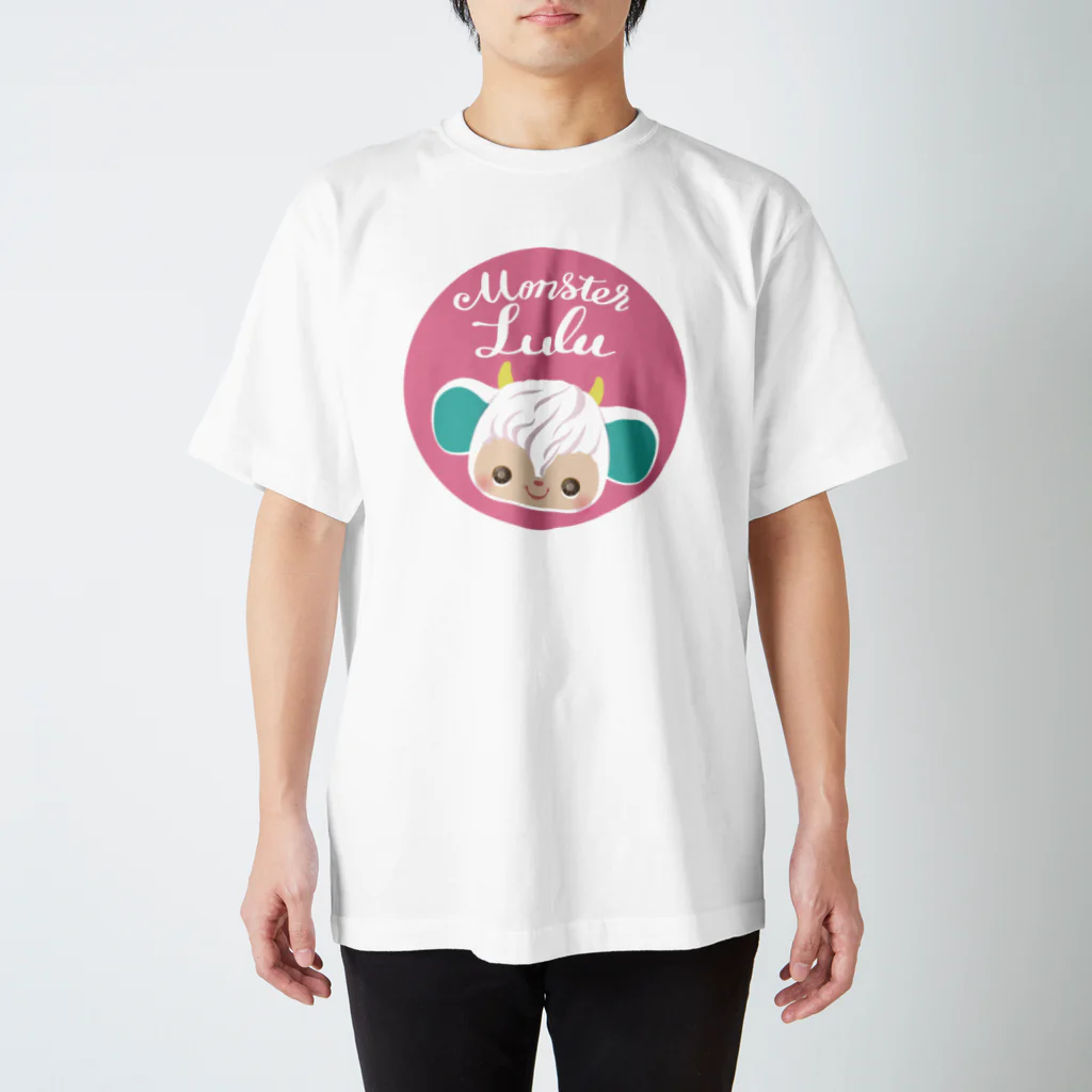 きしあやこ　Ayako Kishiのモンスタールル　サークル柄 スタンダードTシャツ