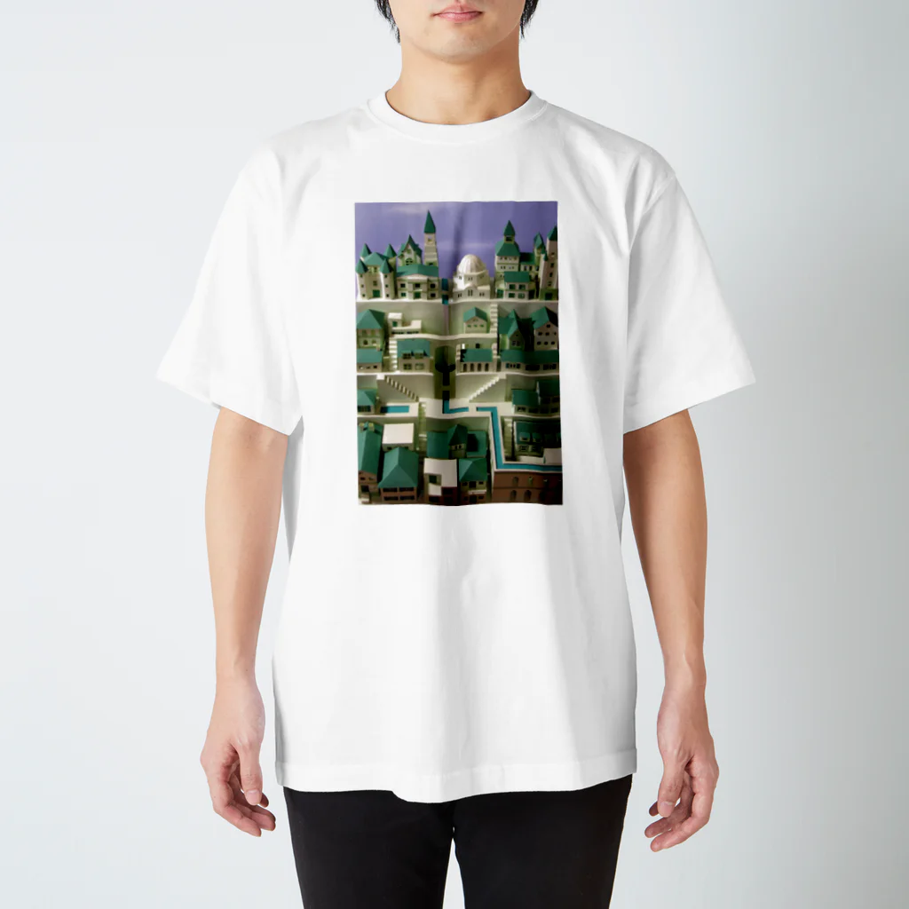 雪下正明のgreen town Regular Fit T-Shirt