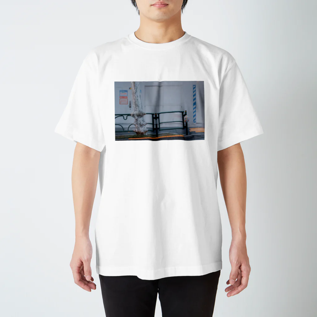 Kentaro Takakiのショップの完全に人工物を吸収した自然 Regular Fit T-Shirt