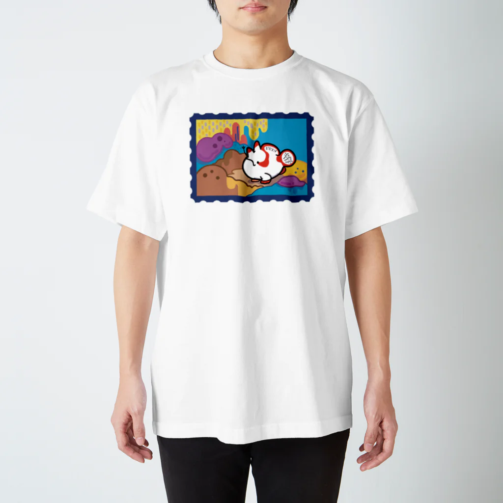 みなとまち層のもちもちクマドリカエルアンコウ Regular Fit T-Shirt