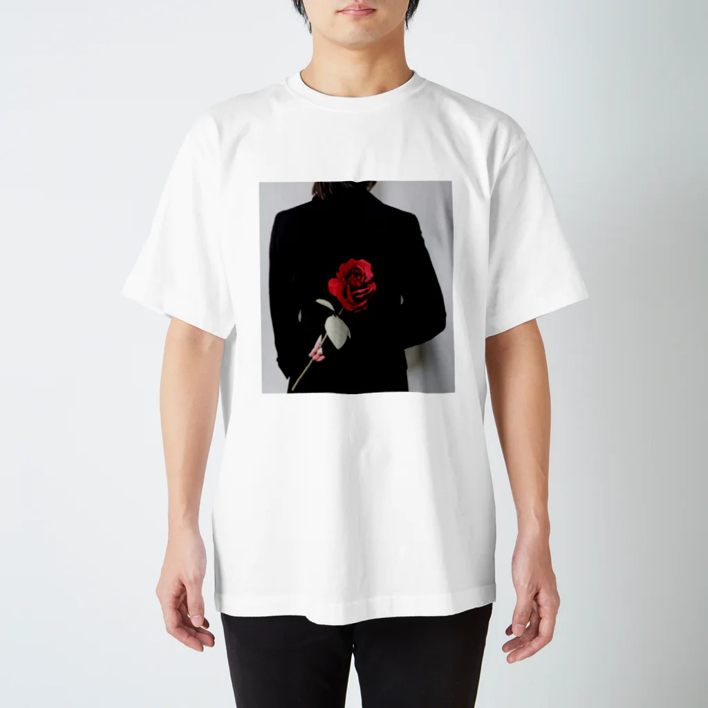 ᑦᑋ੨иPONYのチャンポニ　薔薇 スタンダードTシャツ