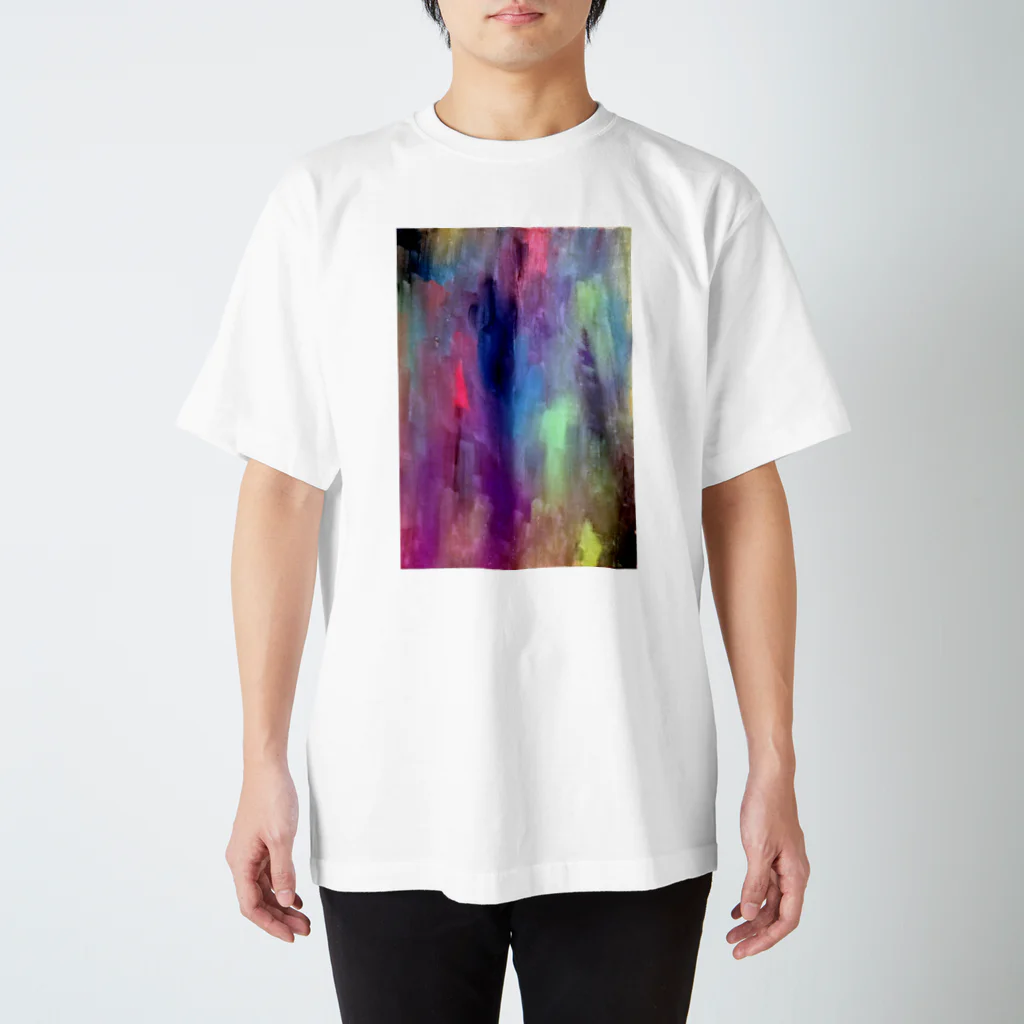 tokoの雨のネオン街 Regular Fit T-Shirt