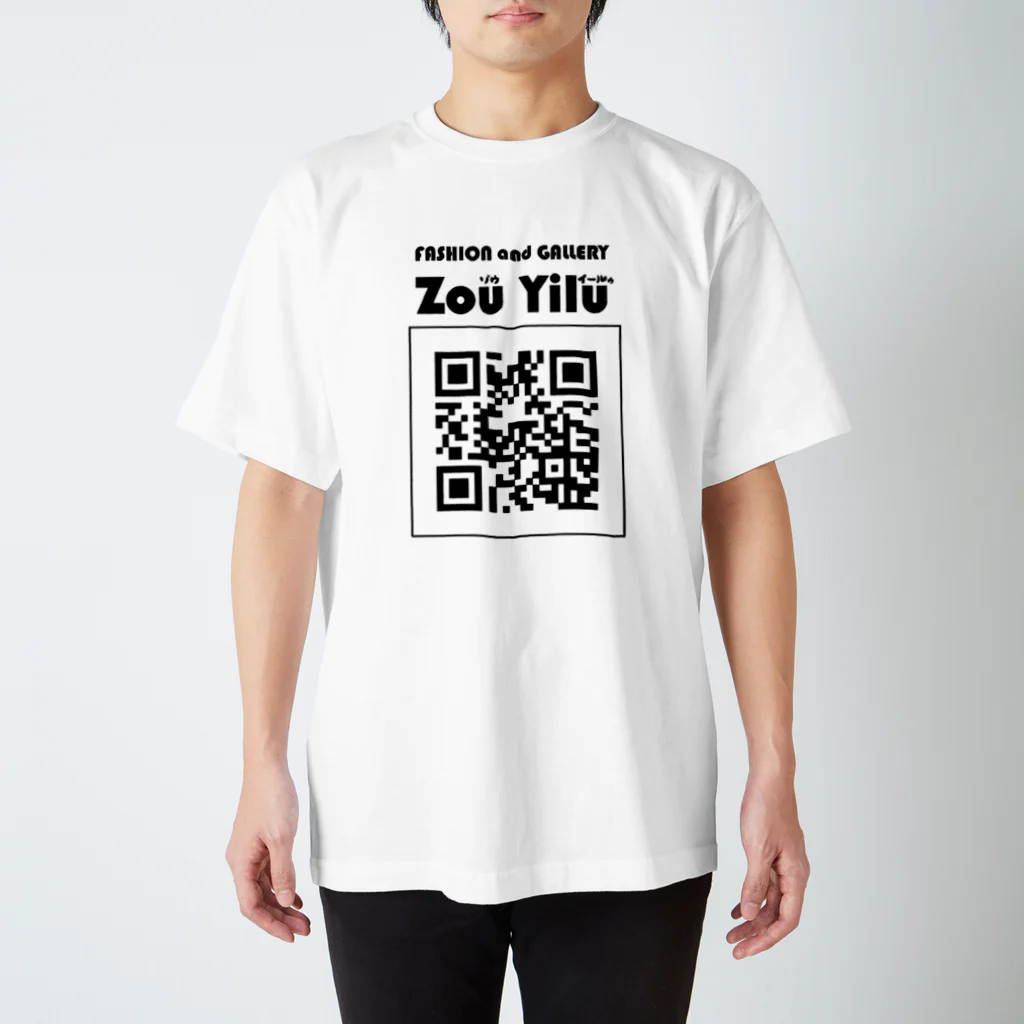 FASHION and GALLERY［Zou Yilu］のショップQRコード スタンダードTシャツ