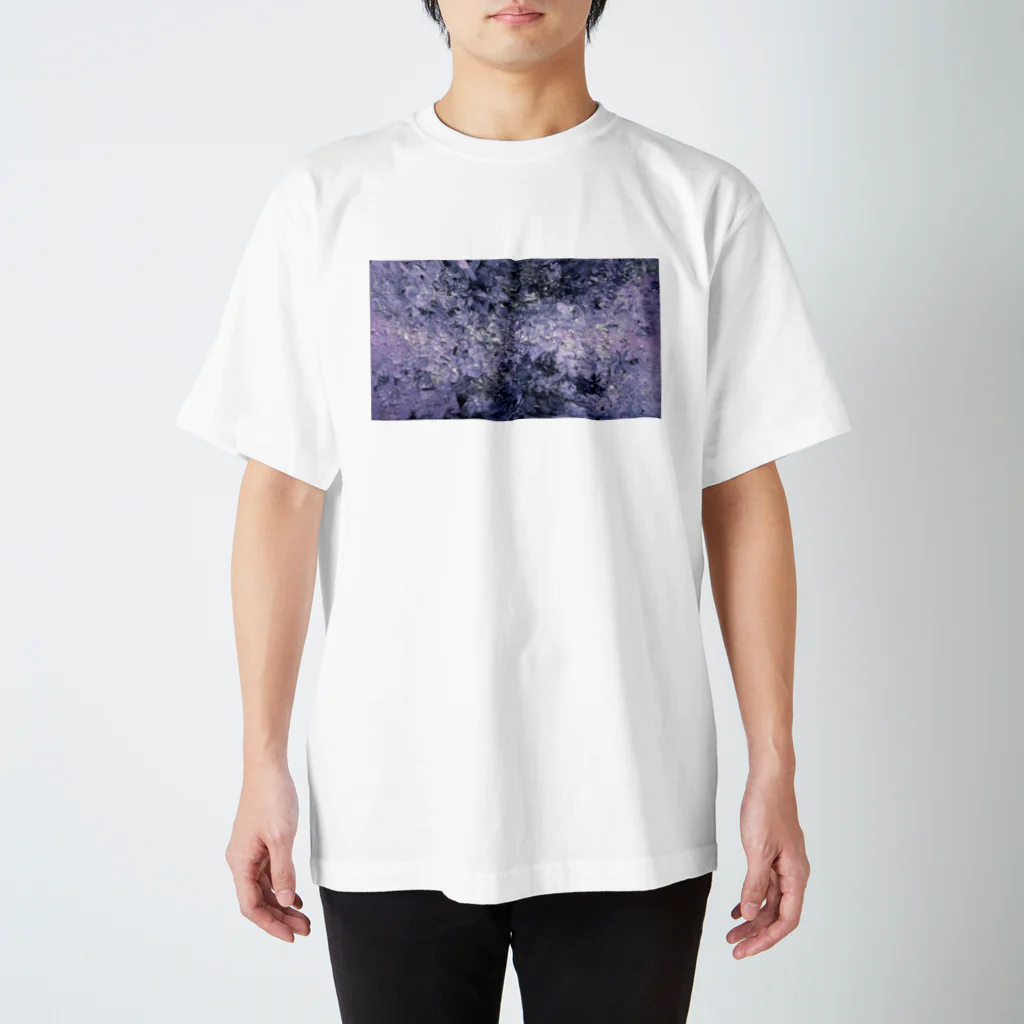 空歩く人々の花吹雪 スタンダードTシャツ