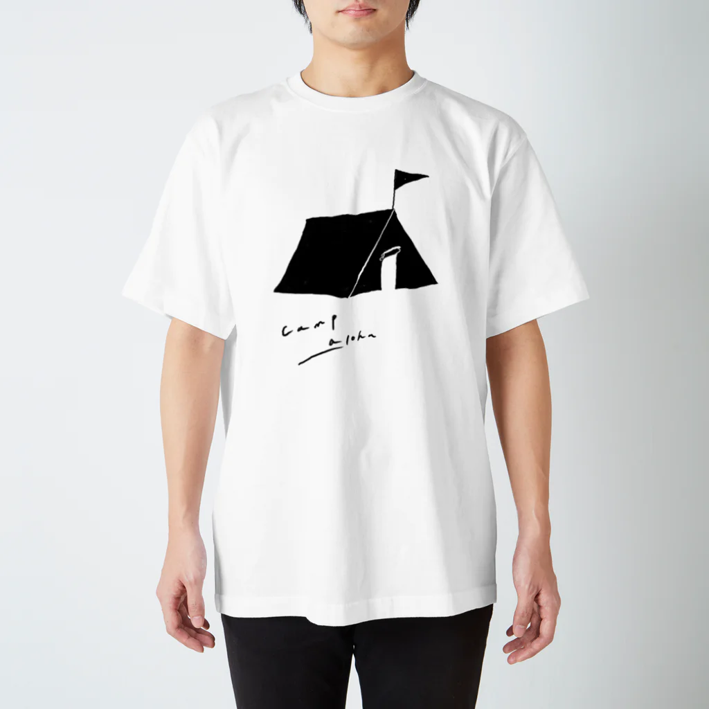 aki_ishibashiのキャンプ Regular Fit T-Shirt