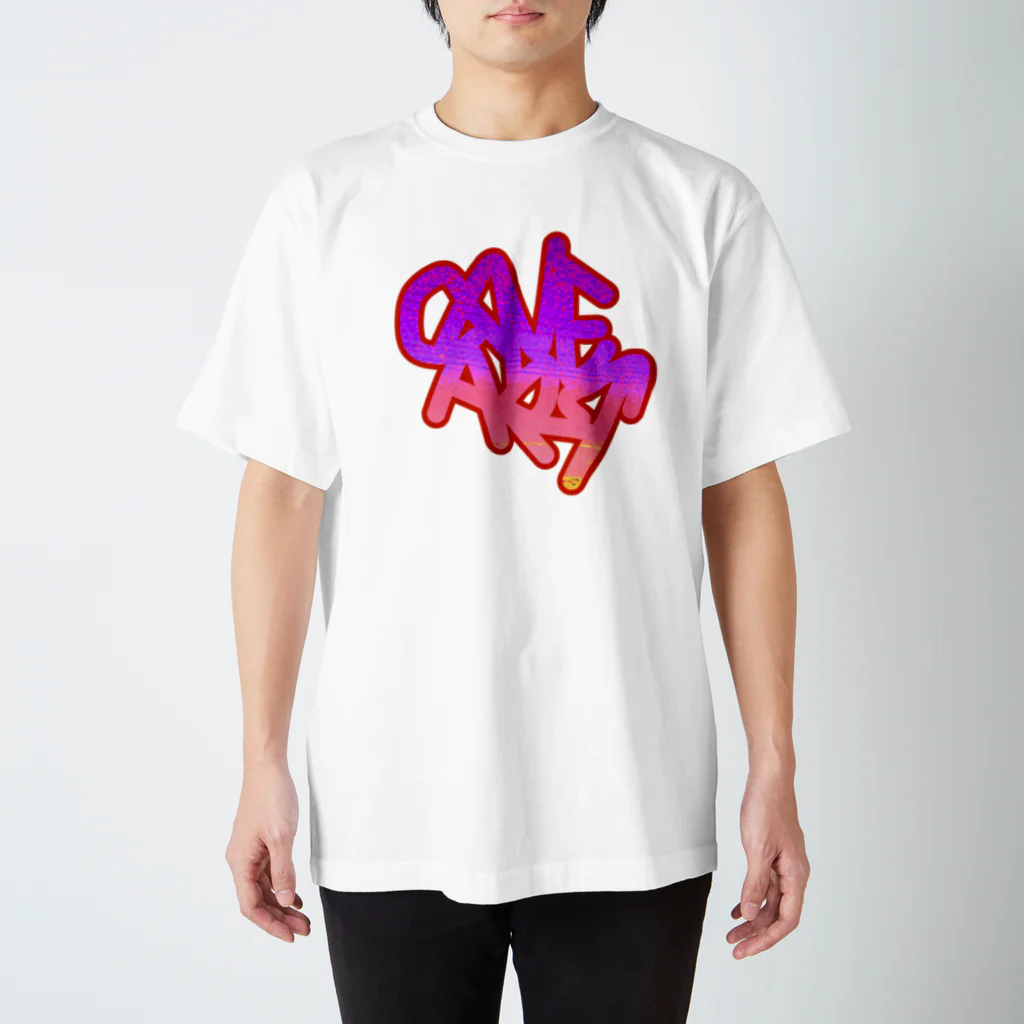 CAVE ARTのgraffiti ロゴ Regular Fit T-Shirt