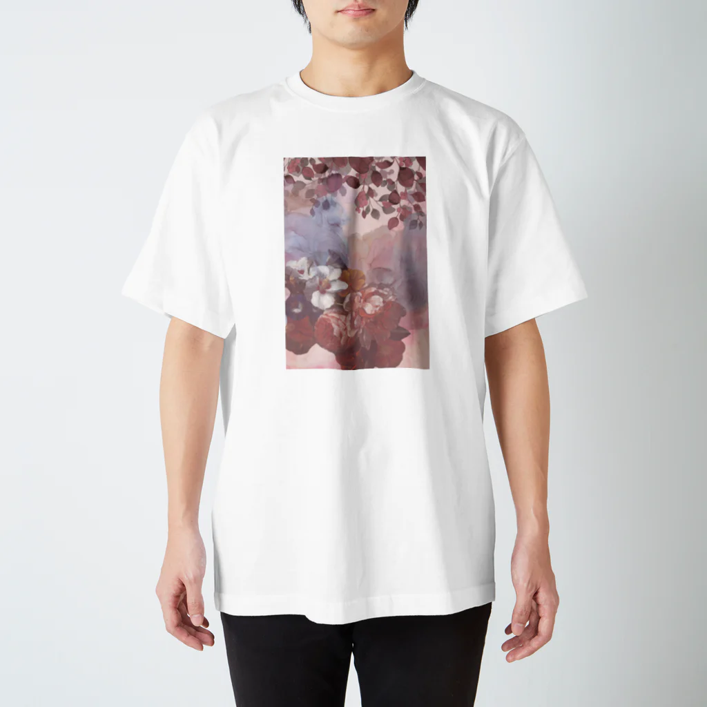 ゆるやかさんの花♡大人 スタンダードTシャツ