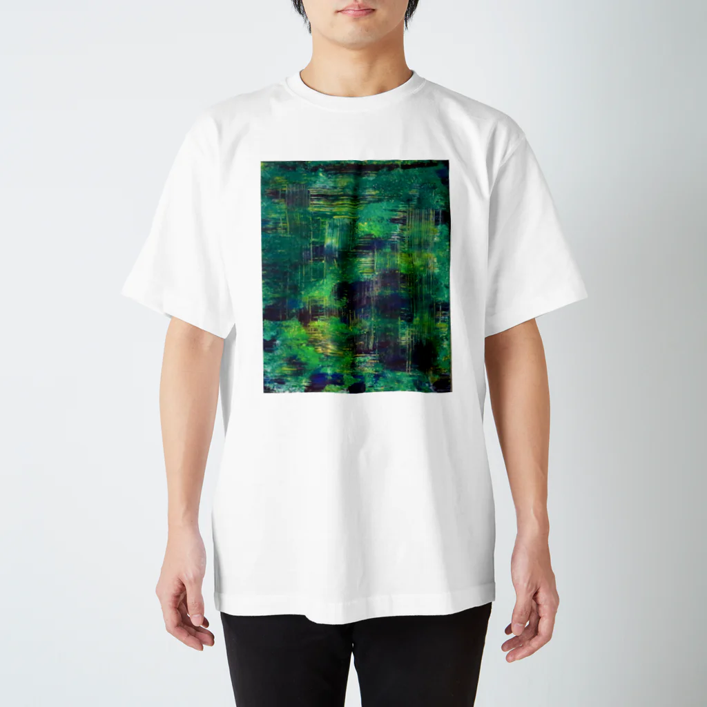 マイペースカフェのKenMatsuo ドローイング　garden Regular Fit T-Shirt