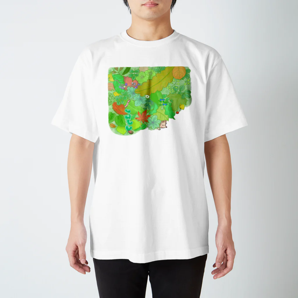 ＋kohの庭のハリネズミくん Regular Fit T-Shirt