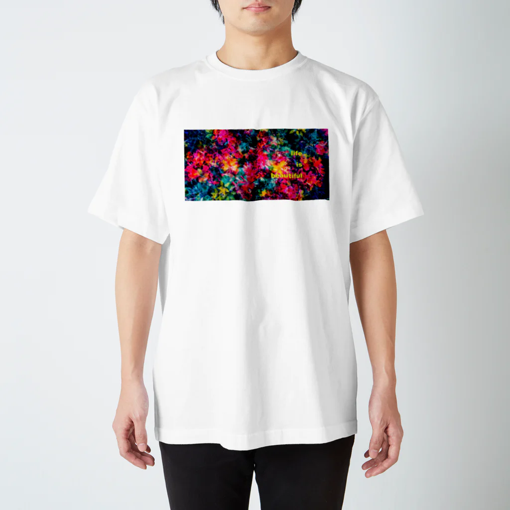 レモンのとなりのLife is beautiful　2 スタンダードTシャツ