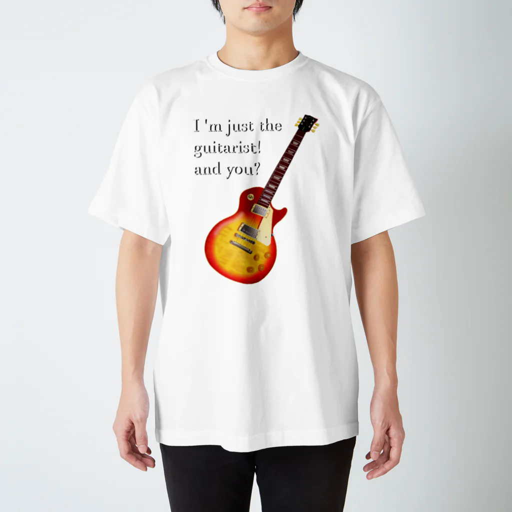 『NG （Niche・Gate）』ニッチゲート-- IN SUZURIのI'M JUST THE GUITARIST! LP h.t. Regular Fit T-Shirt