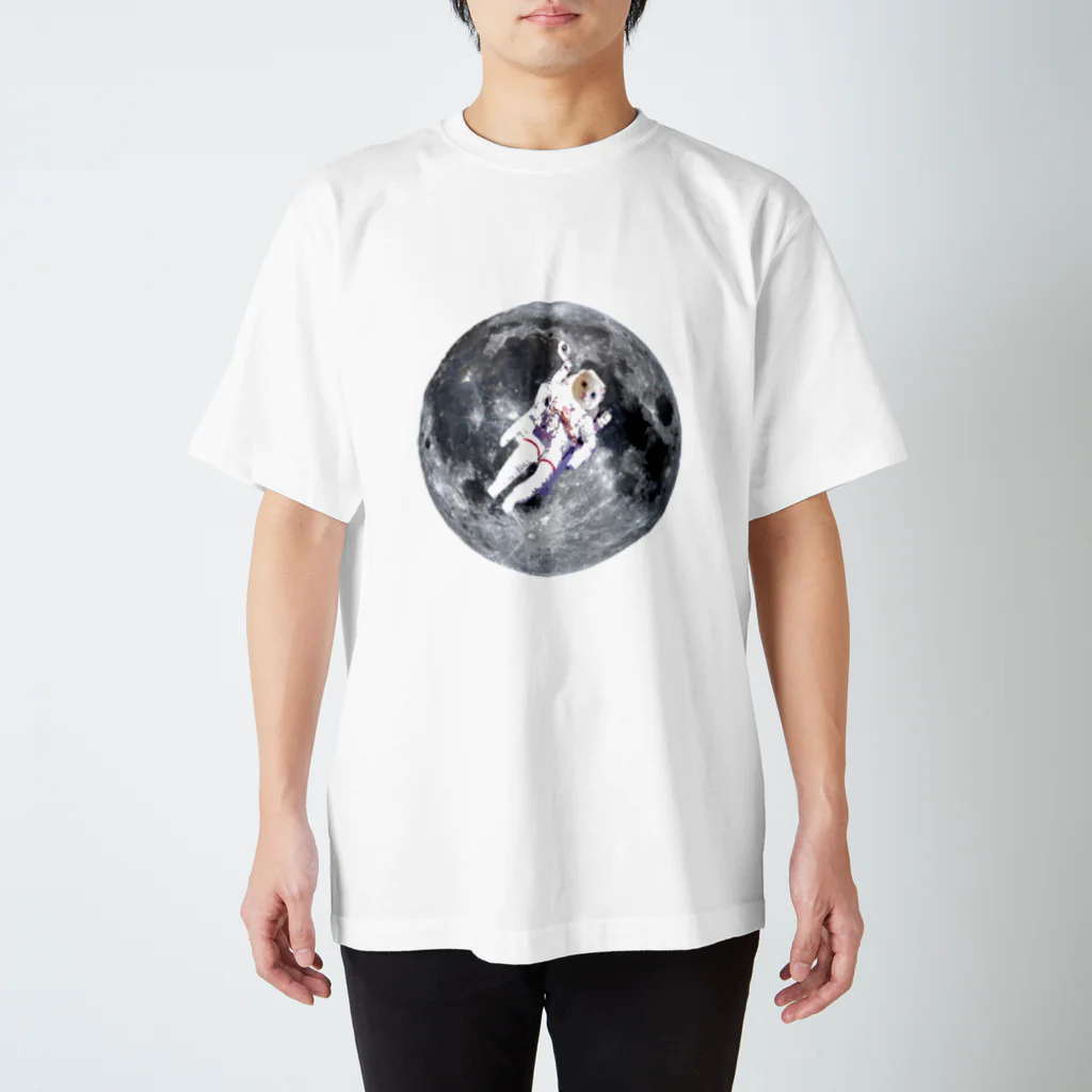 ネコカドウのスペースネコ Regular Fit T-Shirt