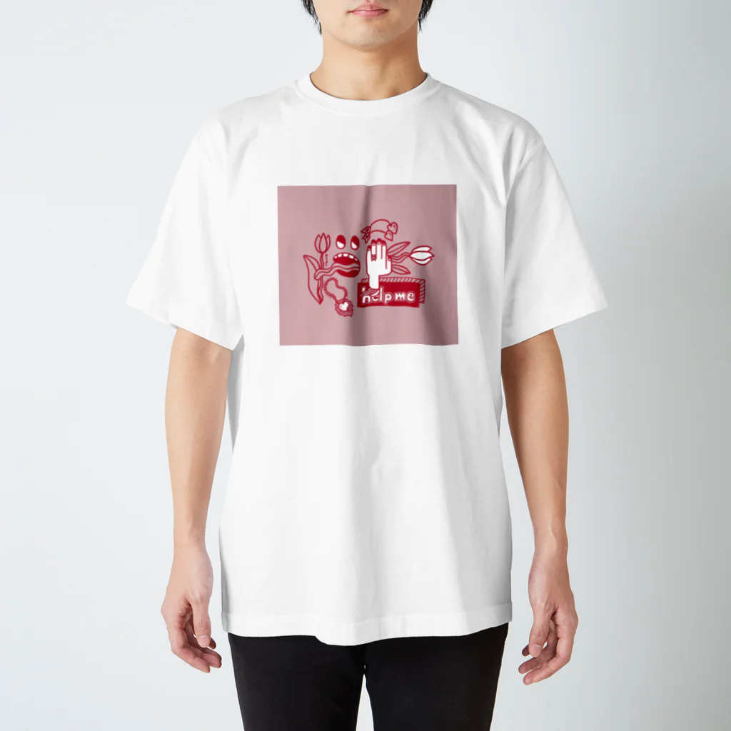 𝖙 𝖆 𝖜 𝖔 :::: タオ / みそのhelp me スタンダードTシャツ