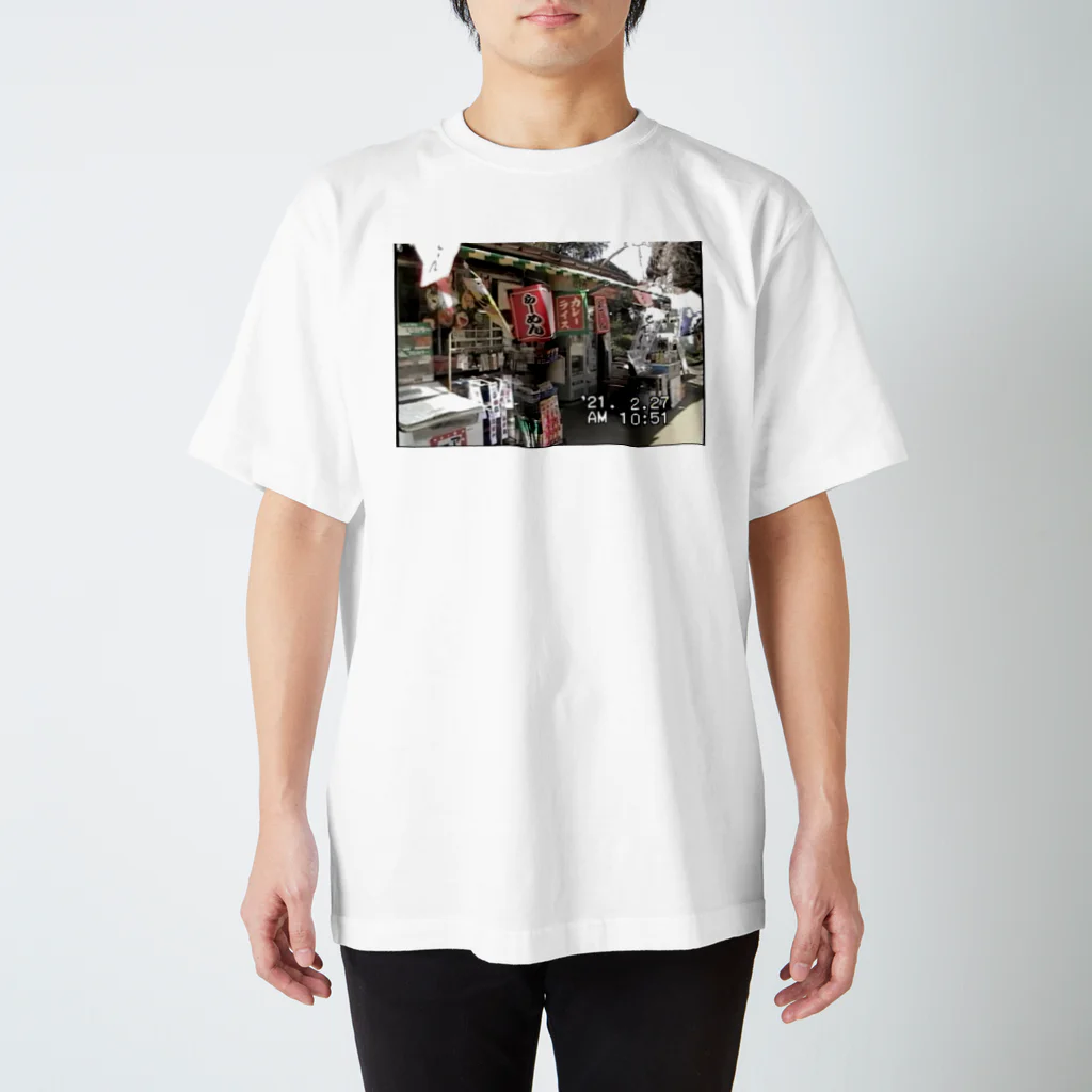 ディスク百合おんのminiDVテープ「上野の売店」  スタンダードTシャツ