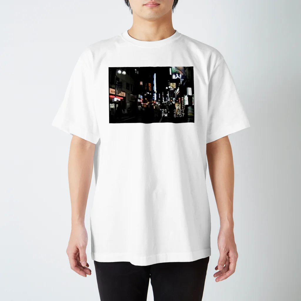 ディスク百合おんのminiDVテープ「夜の吉祥寺」  スタンダードTシャツ