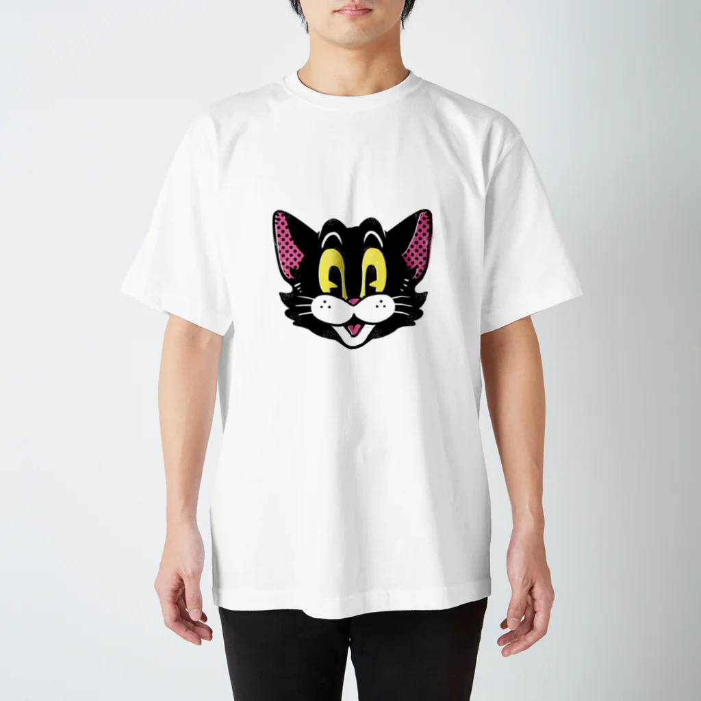 tama.llustrationのthe smiley CAT Regular Fit T-Shirt