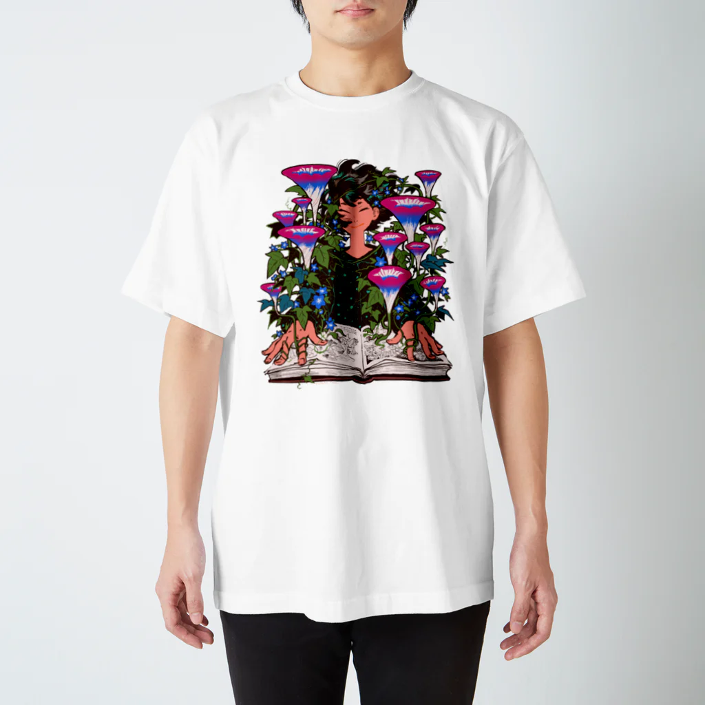 tomidoronのPop-up book『空想植物図鑑』 Regular Fit T-Shirt