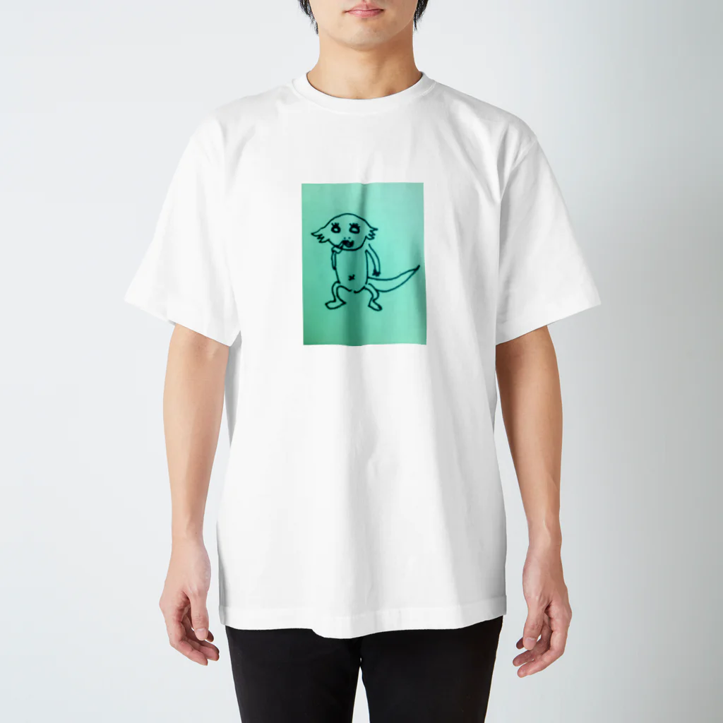 wakaba5のウーパールーパー2 スタンダードTシャツ