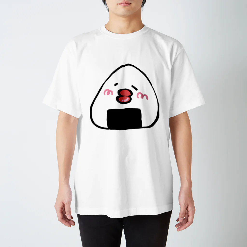 くま子さんのお遊び場のにぎにぎまる(照) Regular Fit T-Shirt