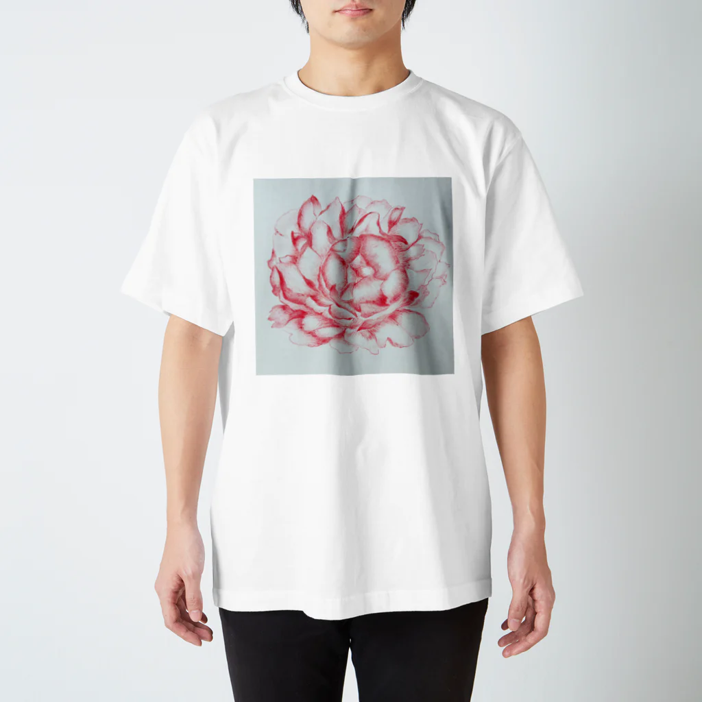 ピッチーの芍薬 peony スタンダードTシャツ