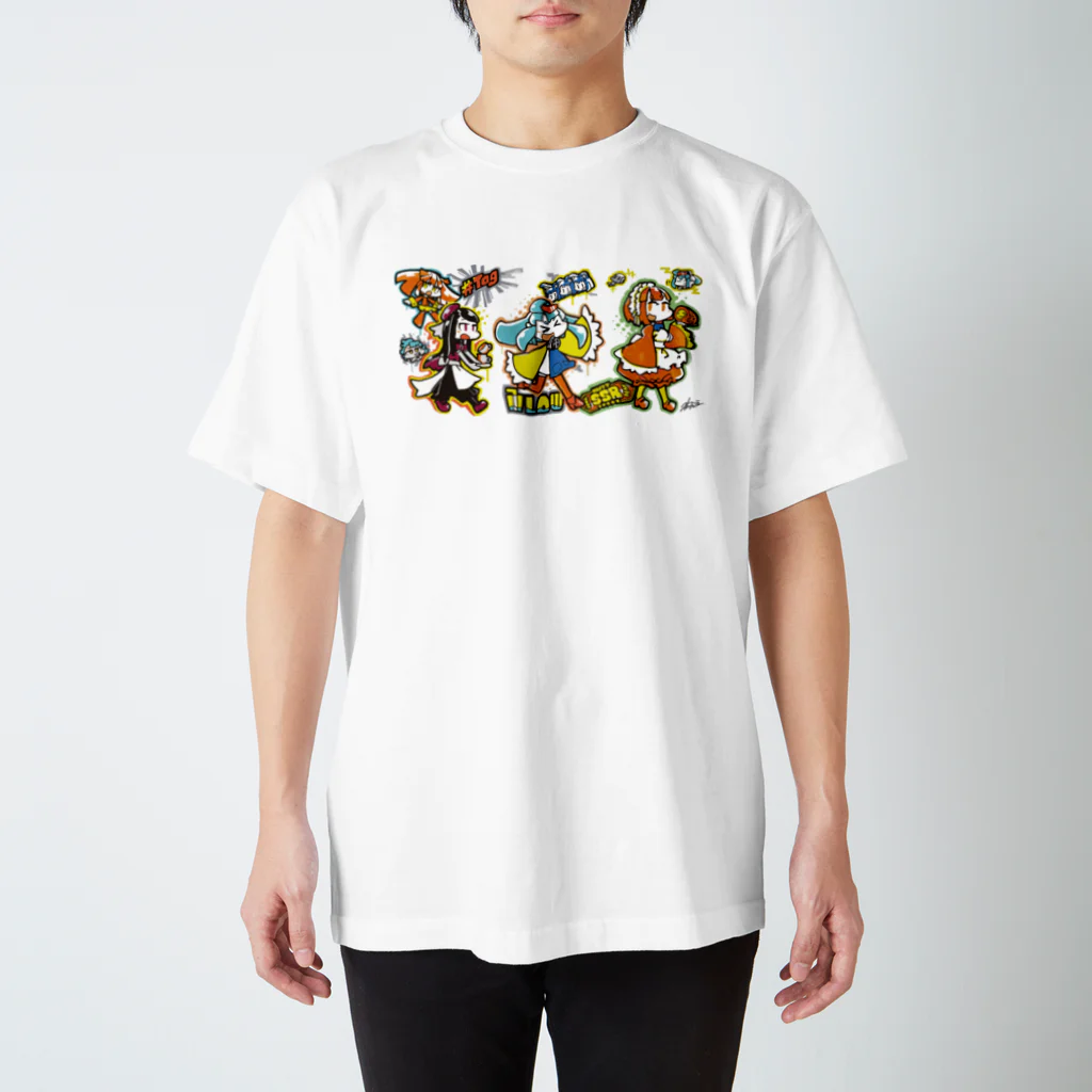 a-tan-picのライブペイント【202105】 Regular Fit T-Shirt