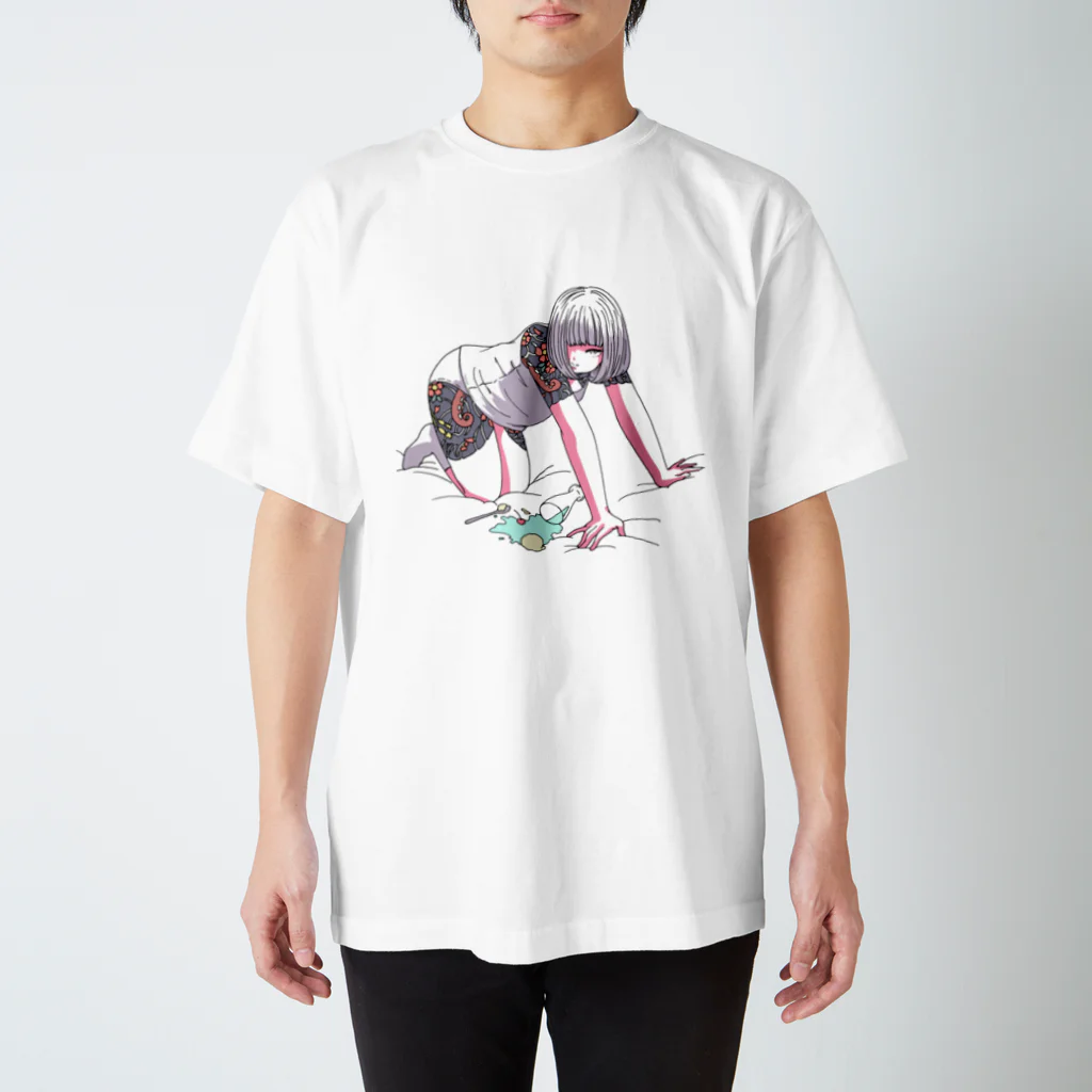 いぬ屋いぬみせの愛しのクリームソーダ Regular Fit T-Shirt