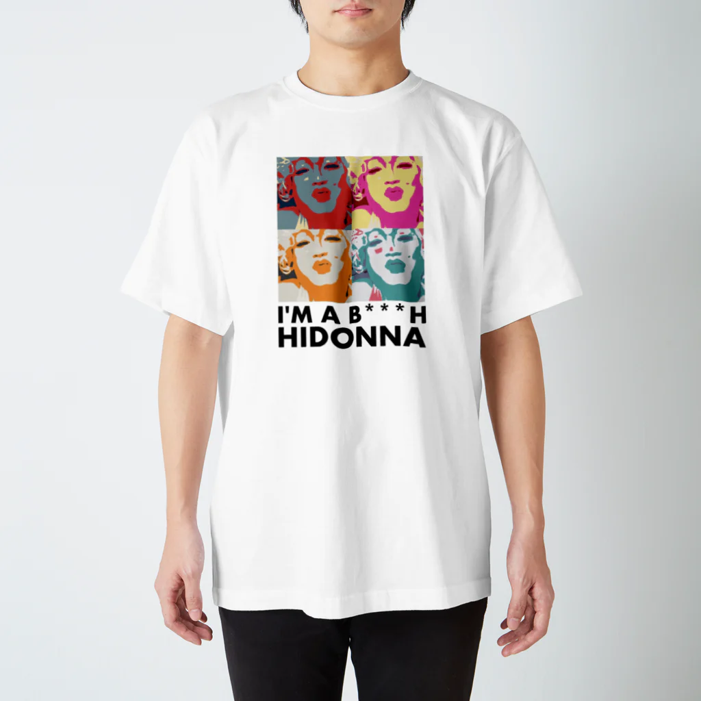 ヒドンナ グッズショップ Designed by 多賀監督のヒドンナ　ヒドリンモンロー Regular Fit T-Shirt