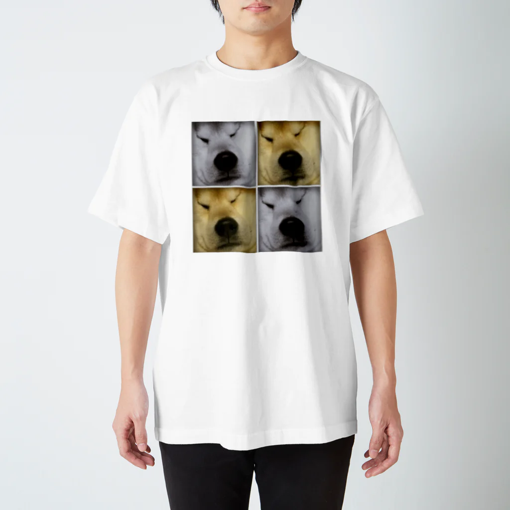 Laughing Place　柴犬の舘のおすもうさん柴 スタンダードTシャツ