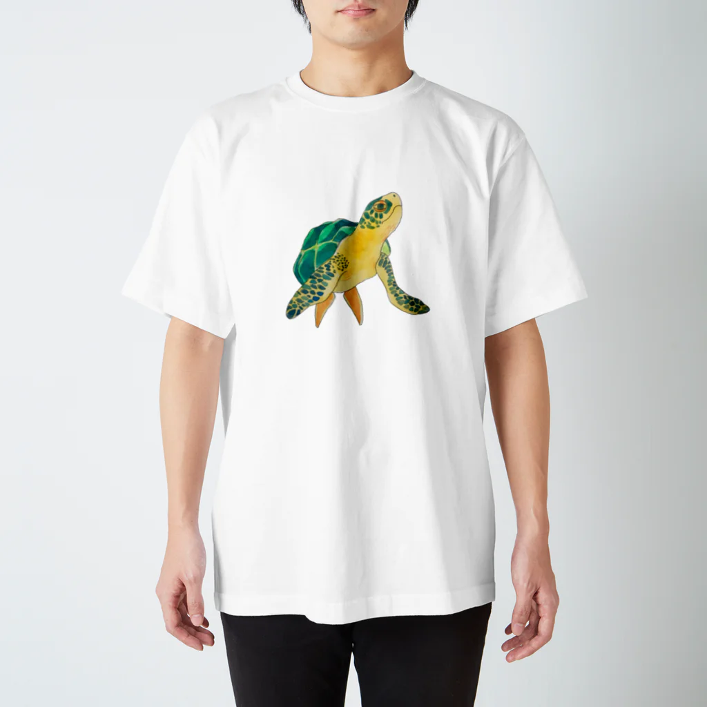 霜降りゾンビのウミガメちゃん Regular Fit T-Shirt