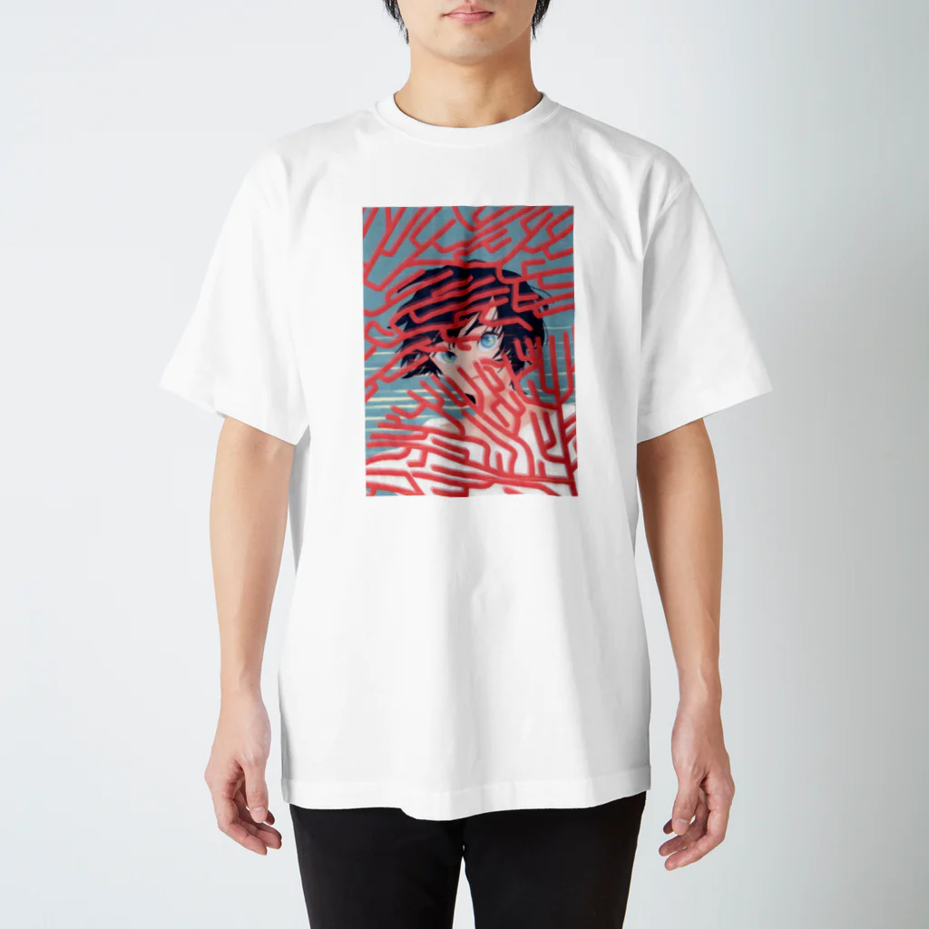 おにぎりショップのサンゴ礁の Regular Fit T-Shirt