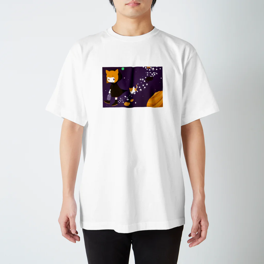 宇宙たいやきの宇宙たいやき　カスタード Regular Fit T-Shirt