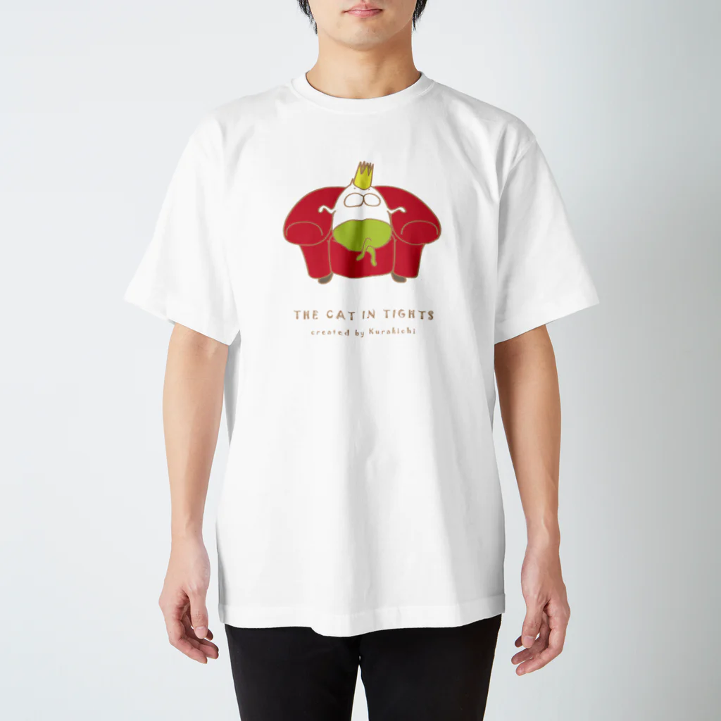 くらきち ONLINE SHOPのねこタイツ キング Regular Fit T-Shirt