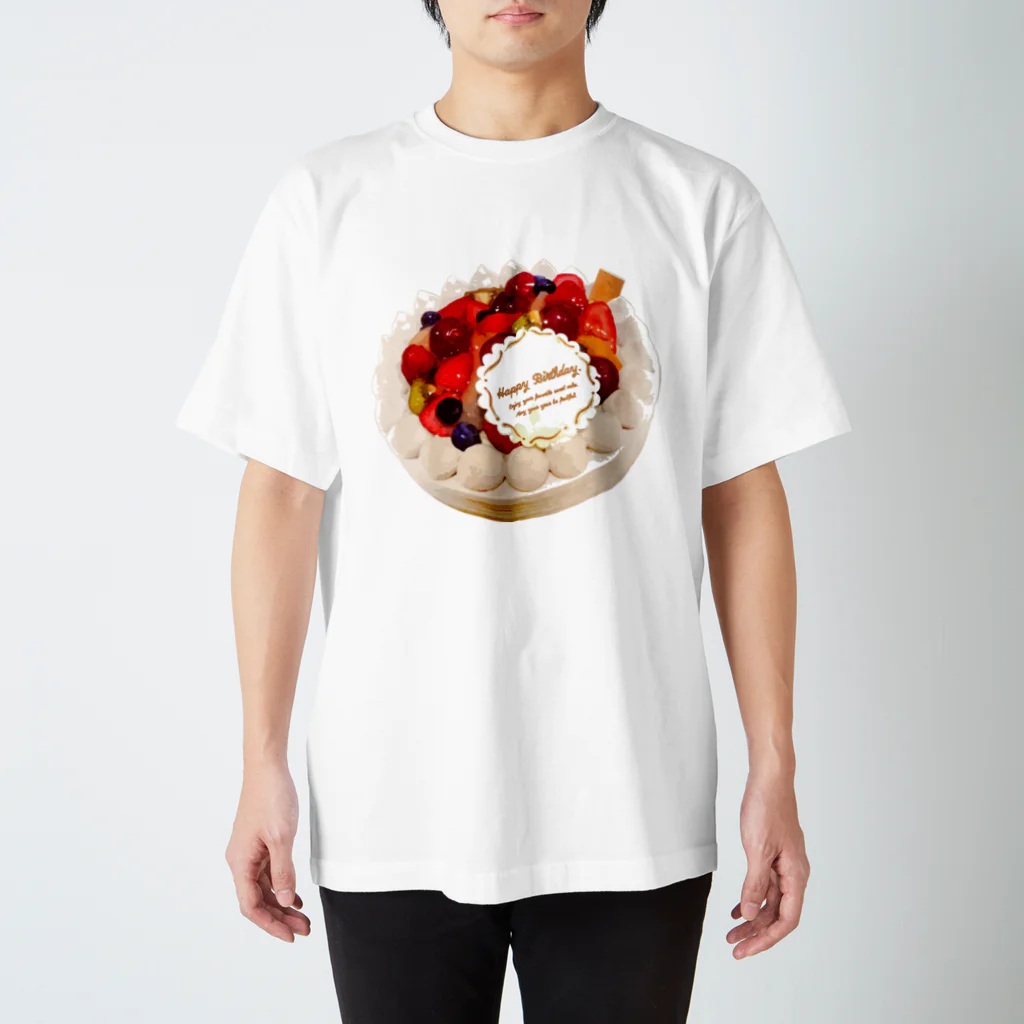 kimchinのフルーツたっぷりのデコレーションケーキ Regular Fit T-Shirt