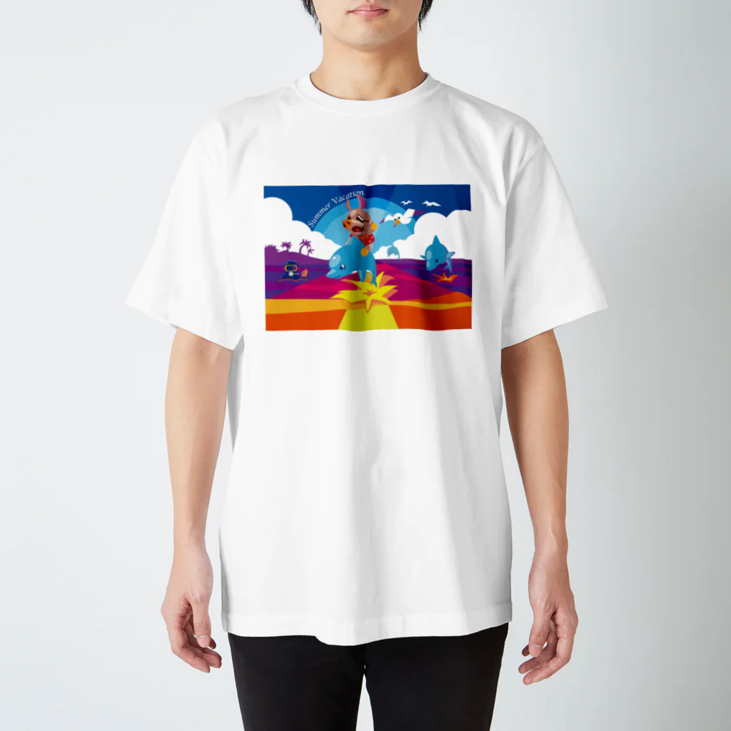 ホリト屋のsummer vacation スタンダードTシャツ