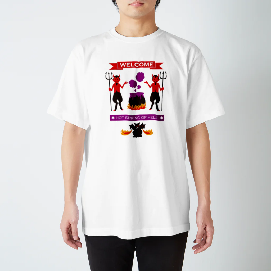 RSDのHot spring of hell Regular Fit T-Shirt