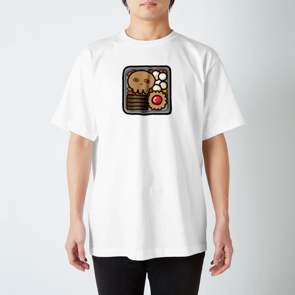 ヌルショップのハッピーつまったクッキーくらげ スタンダードTシャツ