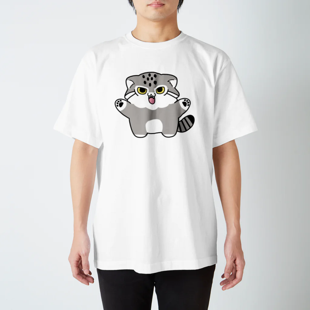 多喜のマヌルちゃんギャオー スタンダードTシャツ