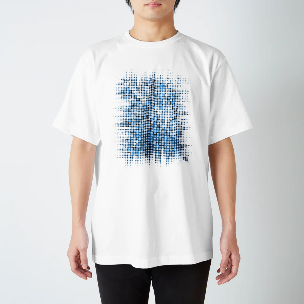 GALACTIC REBELの青い爆発 スタンダードTシャツ