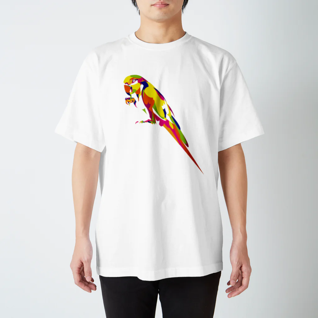 くらきち ONLINE SHOPのコンゴウインコ Regular Fit T-Shirt