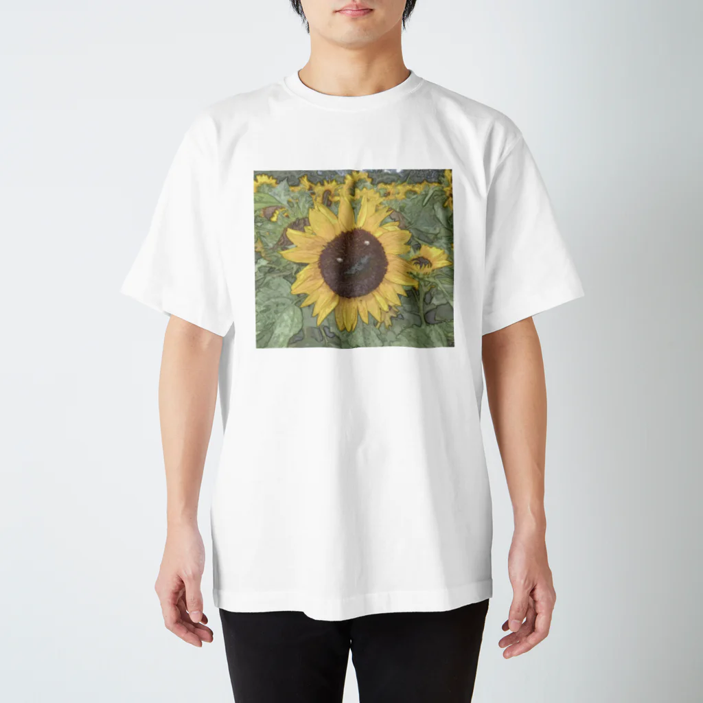 わくわく玉の向日葵 Regular Fit T-Shirt