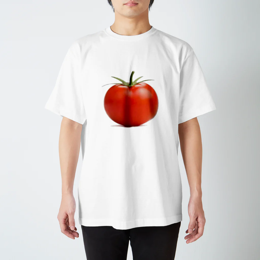 てんちゃそ。のまるごとトマト スタンダードTシャツ